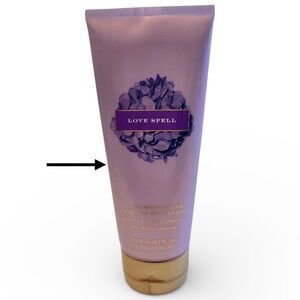 50% full Victoria’s Secret Love Spell Ultra Moisturizing Hand & Body Cream 6.7oz